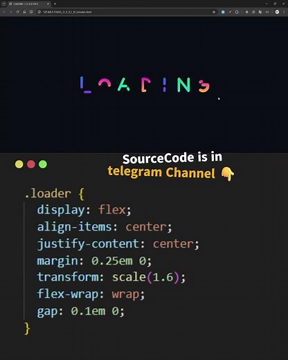 Animated SVG Loader Animation 🔥 Pure HTML & CSS Loading Screen