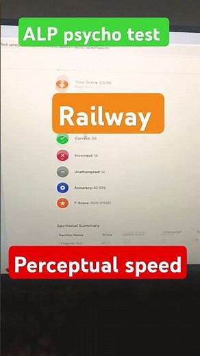 perceptual speed test#alpcbt2result #physco #physcotest