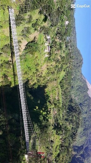 Extreme Bridge in Java 🇮🇩 Girpasang Connection #shorts #travel