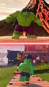 Lego Marvel vs. Lego Fortnite: Character design comparison #videogames #legomarvel #legogames