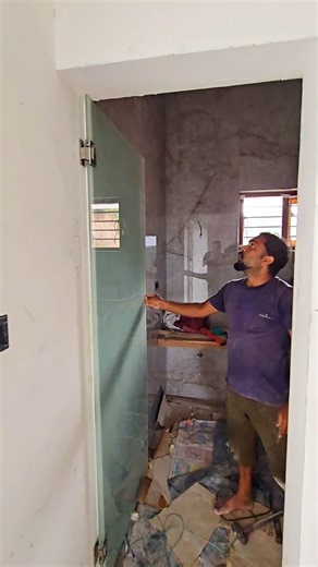 Fab Marhaba glass & interiors on Instagram: "Get premium frameless bathroom glass doors with professional installation. Modern design, durable glass & custom size available. Contact Fab Marhaba today! 📍 Location: Kerala 🚚 Service available across Kerala & Tamil Nadu 📞 WhatsApp: 7025668266 A product of Fab Marhaba frameless bathroom glass door frameless shower glass door bathroom glass partition glass shower enclosure frameless glass door Kerala bathroom glass door Trivand