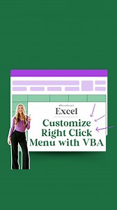 4.9K views · 64 reactions | Did you know you can customize your right-click menu using VBA? ️ | Miss Excel | Facebook