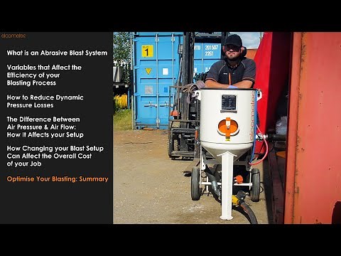 Optimise Your Abrasive Blasting - How to Save Over 30% of your Total Blasting Costs