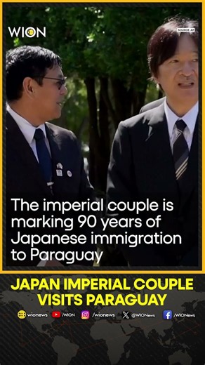 Japan’s Imperial Couple Honours Immigrant Pioneers in Paraguay | WION Shorts