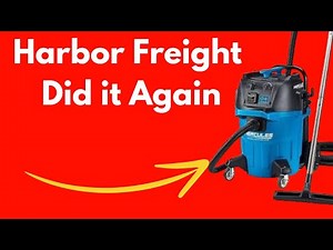 Harbor Freight Did it Again …Hercules Dust Extractor #harborfreight #hercules #diy #wood