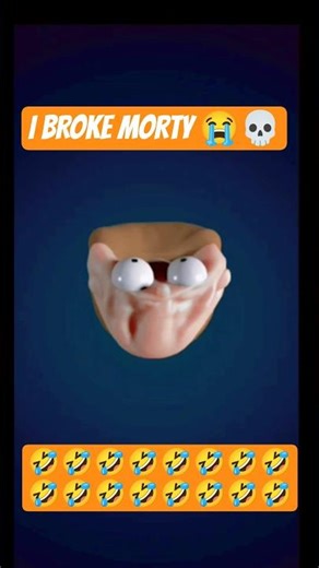 Morty’s Face After Rick’s Science Experiment... NIGHTMARE FUEL 😭💀 #animation #shorts