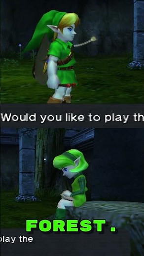 Link’s First Ever Saria’s Song Tutorial!