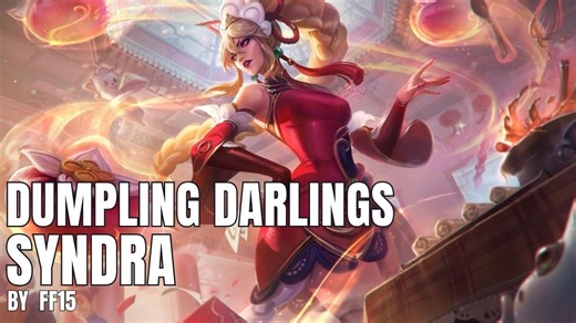 Dumpling Darlings Syndra - Skin Show PBE - League of Legends