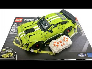 How to Motorize LEGO Technic 42138 Ford Mustang Shelby GT500 Full RC Mod Tutorial Speed Build (4K)