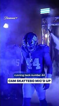 "Let me eat!!!" 😤 #giants #football #nfl #newyorkgiants #camskattebo #snf #micdup