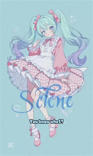 Miku Original Character (OC) Drawing by an Artist