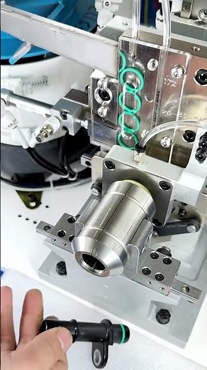 Pipeline joint sealing ring assembly machine batch testing in automation #Sealing ring assembly