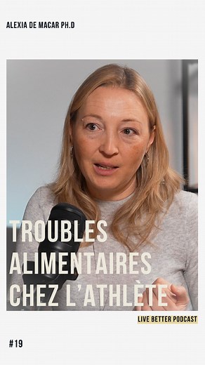 Commente "athlète" et je t'envoie le lien de l'épisode ✨ 🎙️ Alimentation, Image et Performance: Troubles Alimentaires chez les Athlètes Cette semaine je reçois Alexia de Macar, nutritionniste depuis 20 ans et docteure en nutrition. Elle travaille au sein de plusieurs environnements sportifs et artistiques de haut niveau. Dans l'épisode on discute de: - Nutrition sportive - Relation avec la nourriture - Repérer les signes de troubles alimentaires - Rôle de l'entraîneur - Réseaux sociaux - Et bea