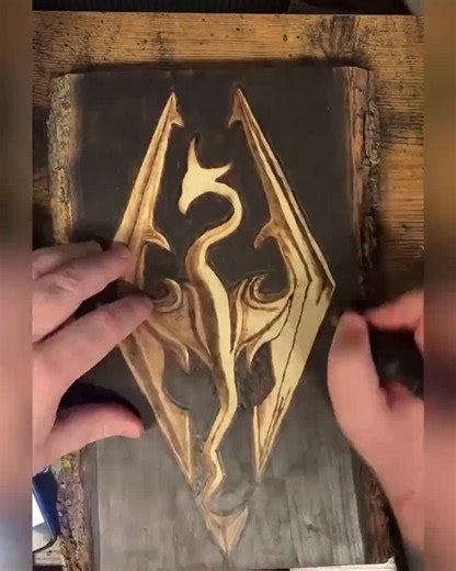 Skyrim Logo - Etsy