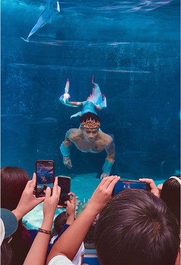 Mermaid Performance at the Best Aquarium in the Philippines
