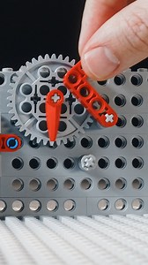 Reciprocating Motion - Mechanical Principles with Lego Technic #lego #legotechnic | Dr. Engine