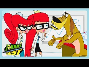 Johnny Test - Johnny's Big Dumb Sisters 🧪 | Season 4 | Cartoons For Kids | WildBrain Monsters