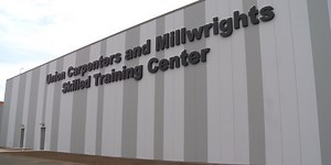 Union Carpenters and Millwrights Skilled Training Center almost complete