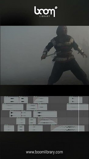 BOOM ONE | How To Sound Design: A Sword Fight #boomlibrary #sounddesign #swordfighting #shorts