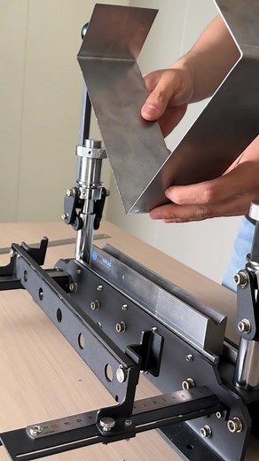 Mini press brake shares. ... ... #pressbrake #pressbrakes #sheetmetal #sheetmetalpro #panelbender #sheetmetalbending #lasercutting #metalworks #sheetmetalbending #laserwelding #sheetmetalbending #pressbraketooling #pressbraketoolings #bendingtool #cncpressbrake #tools #fabrication #metalworking #sheetmetal #sheetmetalfabrication #manufacturing #industryequipment#bending #brakepress #groovebending #minipress #tranyond | Tranyond