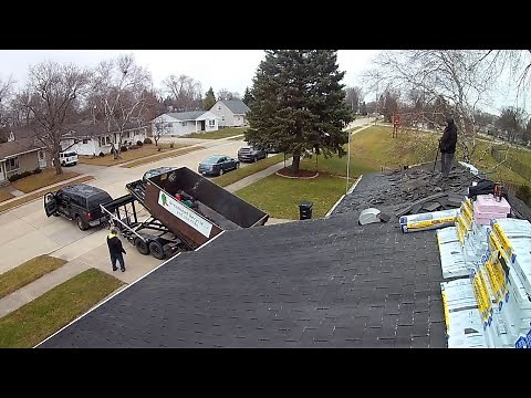 INSTALLING A SECOND LAYER OF SHINGLES ON A HOUSE