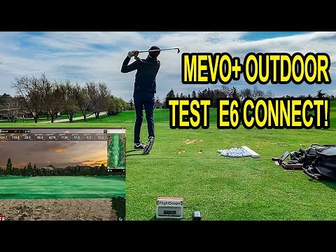 Flightscope Mevo+ Outdoor Review - FIRST TEST Review using E6 Connect!