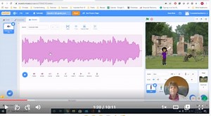 Adding music and remix project in Scratch