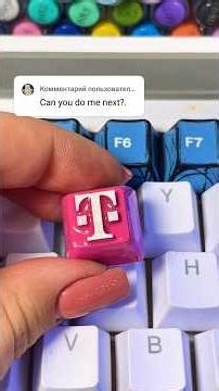 Printing T for Telekom Logo! Then Drawing on my keyboard!‪@telekom‬ #3dprinting