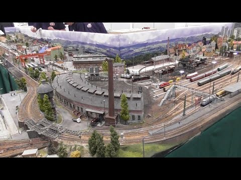 Model Railway TT of Dansk TT Klub at Intermodellbau 2021 in Dortmund