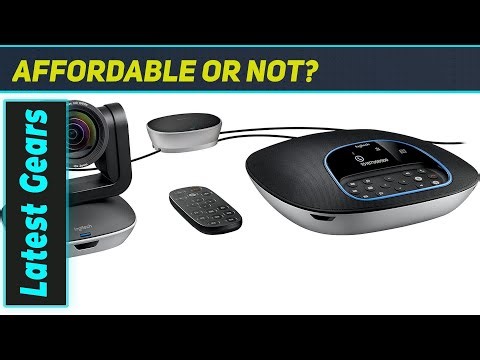 Logitech Group USB HD Video and Audio Conferencing System – Best for Big Rooms