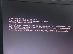 checkingfile进不了桌面怎么办