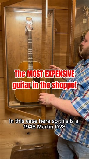 29K views · 1.3K reactions | This guitar costs as much as a car! #guitar #acousticguitar #vintageguitar #martinguitar #vintagemartin | The Acoustic Shoppe | Facebook