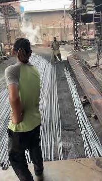 How Steel Bars Are Made | Amazing Iron Bar Manufacturing Process