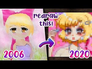 TURNING MY OLDEST ARTWORK INTO A 90s ANIME! ✨