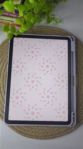 Cute Floral Seamless Pattern 🌸 Procreate #shorts
