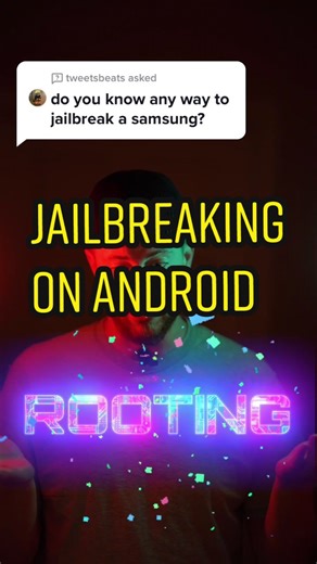 Answer to @tweetsbeats YES! You can Jailbreak Android devices, it’s called rooting #diyprojects #jailbreaktweaks #tipsandtricks #rooting #android