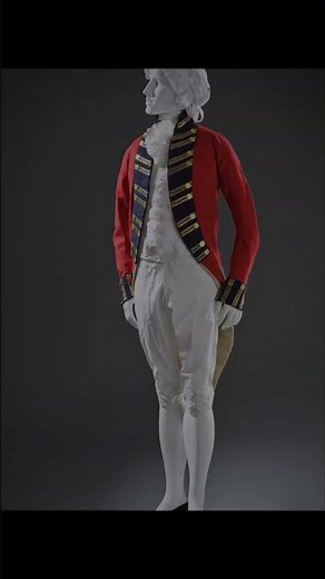 18th century British military uniforms 🪖|| 1700s Britain || #history #shorts #art #fashion