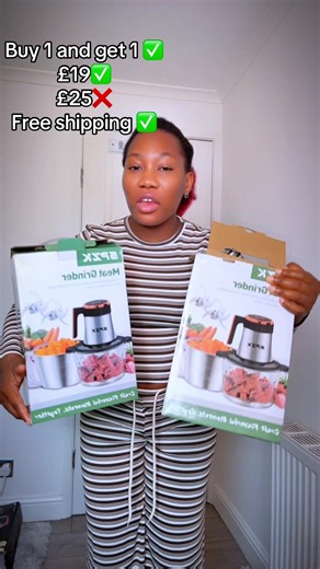 Blender & Grinder Buy 1 Get 1 Deal — £19 with Free Shipping
