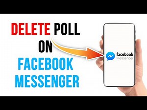 How To Delete Poll On Facebook Messenger | Remove Polls In Messenger Group Chat