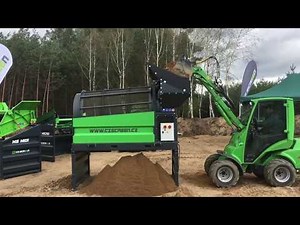 Vibrační třídič MDS MIDI-DRUM SCREENER - TROMMELSIEB - CZ SCREEN