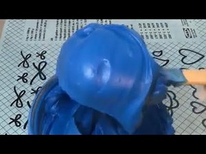 How to make royal blue (royal blue) in Chantilly