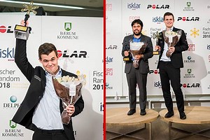 Carlsen adds a new title: Chess960 champion