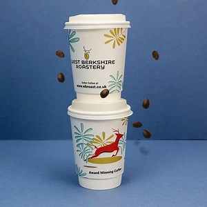 [Hot Item] Disposable Printed Eco-Friendly Compostable Cup Coffee Drinking Single and Double Wall Paper Cup with PS PP Pet Lid