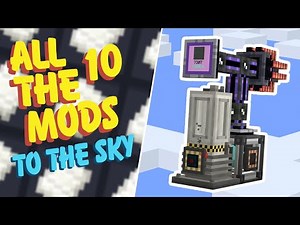 All The Mods 10 To The Sky EP33 How to Automate HDPE Pellet and Fissile Fuel