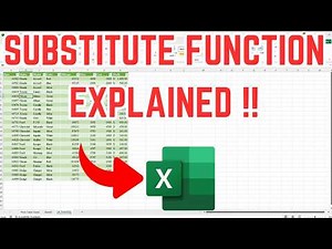 How to Use SUBSTITUTE Function in Excel (Replace Text Fast)