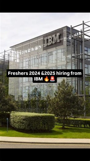 IT Aanimuthyam on Instagram: "@ibm announced off-campus hiring for 2024 and 2025 batches Complete Details mentioned 👇 Follow for more updates 🙂 . . . . Your role and responsibilities As an Application Developer specializing in Java and Web Technologies, you will design, develop, and support applications based on the Java/JEE technology stack. You will utilize Java frameworks and languages such as Ruby or Groovy for web development, focusing on enterprise application development. Your primary r