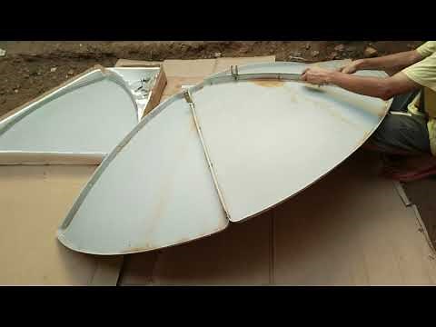 setup a 6 feet c-band satellite dish