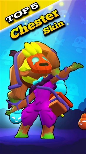 Top 5 Chester Skins in Brawlstars [In My Opinion]
