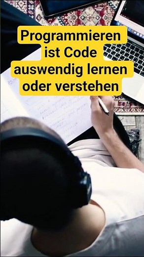 Programmieren lernen: Code auswendig lernen oder verstehen? #programmierenlernen #webentwicklung