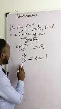 Simple Steps for Log Equations
